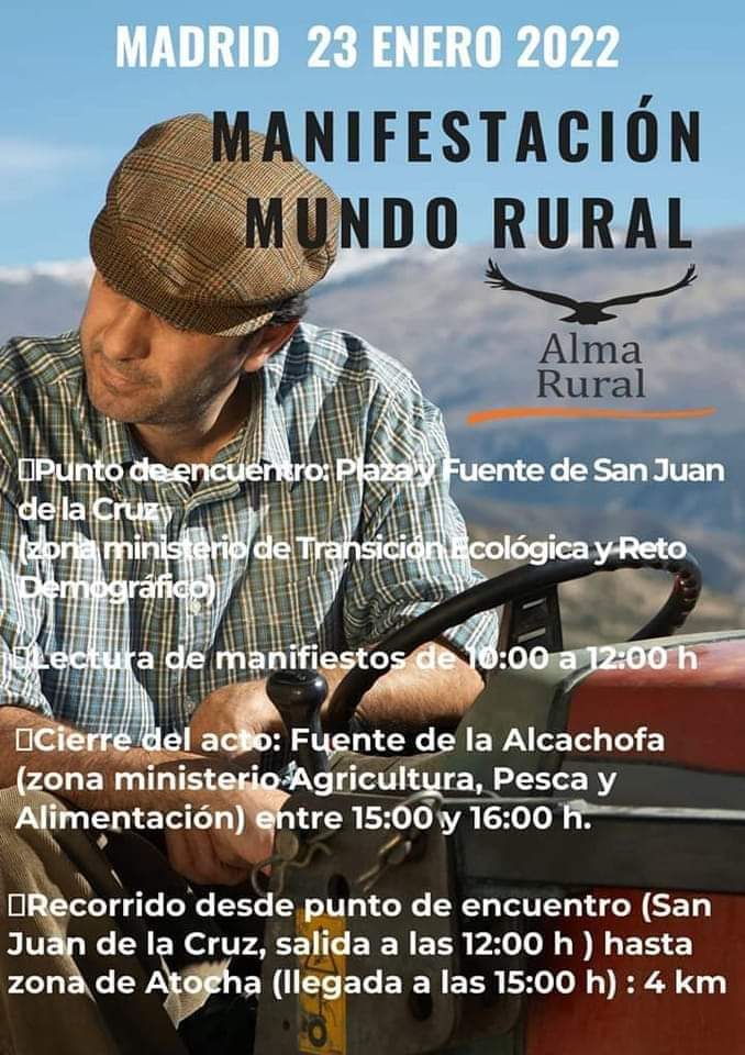 MANIFESTACION MUNDO RURAL