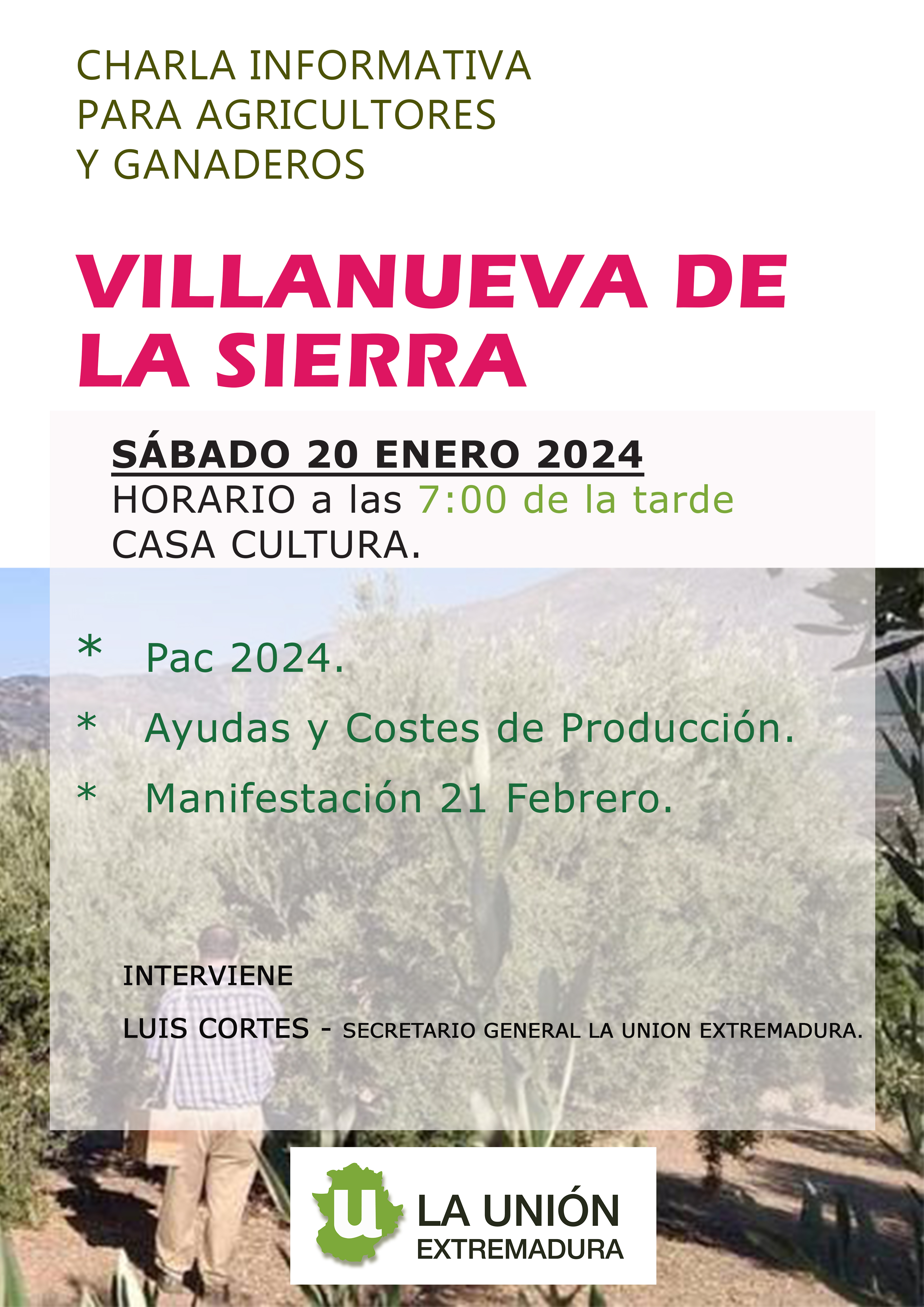 Sesiones virtuales con ganaderos de Extremadura para presentar los