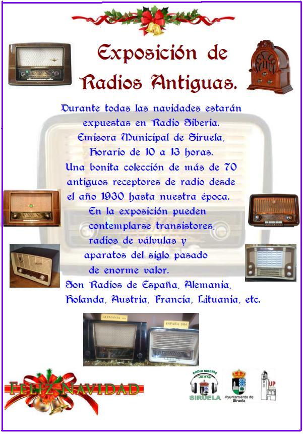 Exposición de radios antiguas 