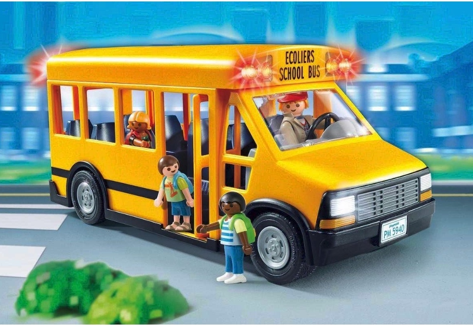 Autobus playmobil online antiguo