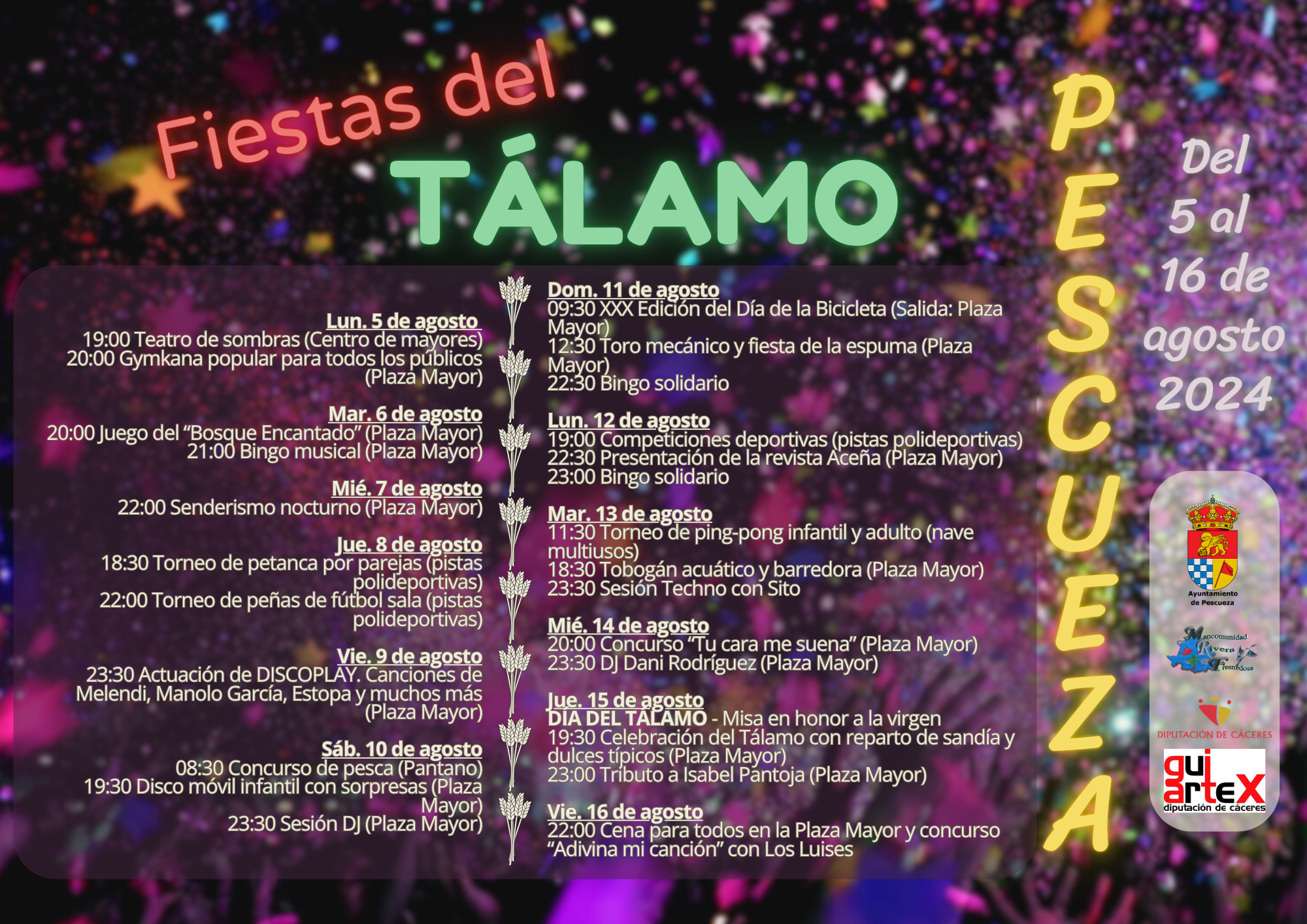 Fiestas del Tálamo 2024