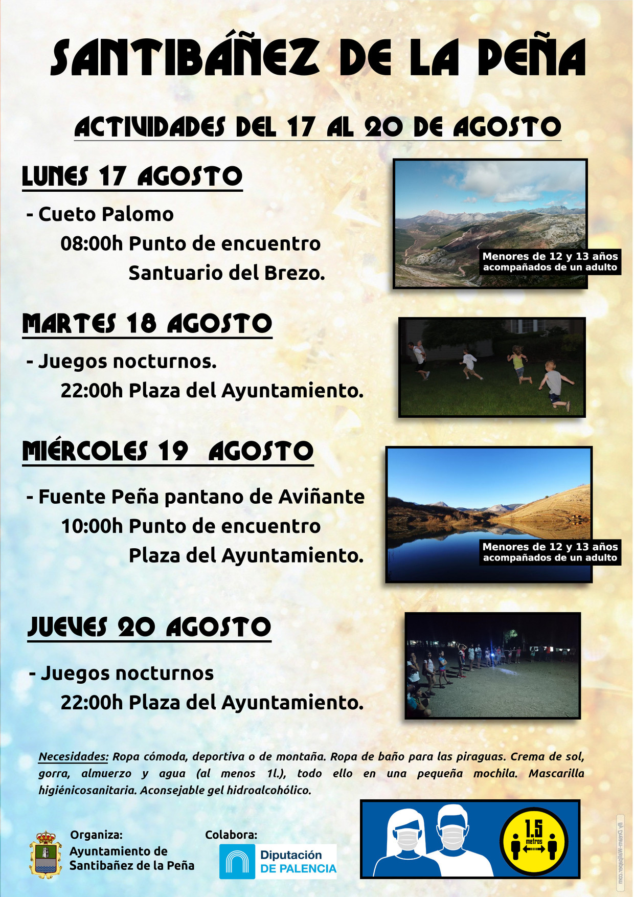 Actividades Del 17 Al 20 De Agosto