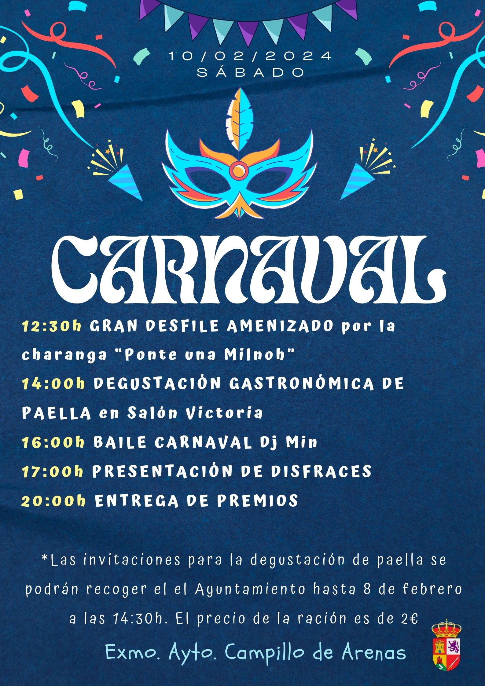 Photocall carnaval solidario realizado por el voluntariado 2013