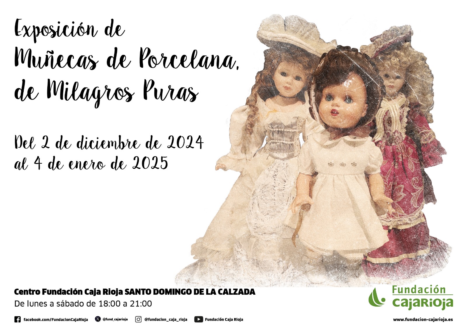 Exposicion de munecas de porcelana